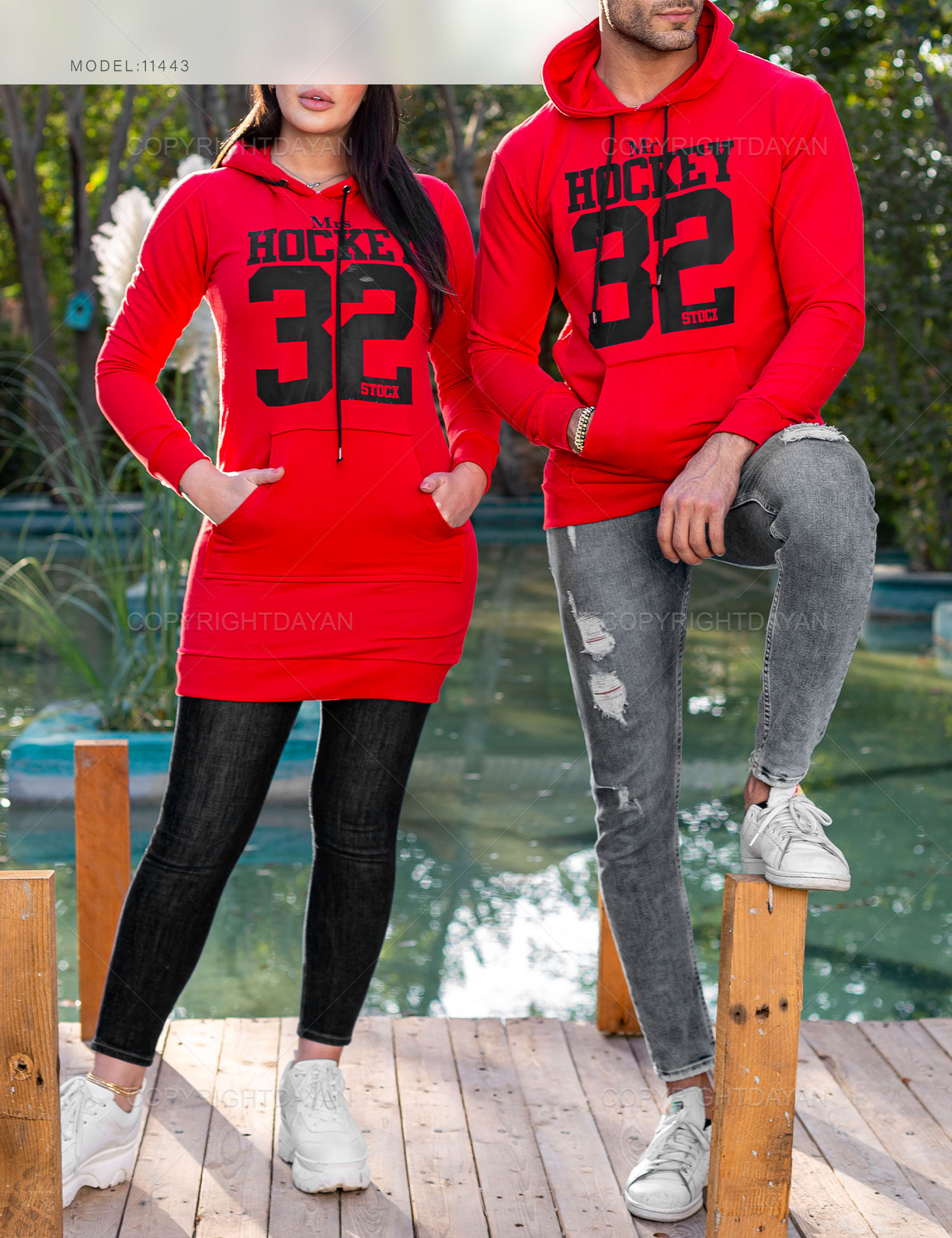 ست دونفره سویشرت Hockey مدل 11443