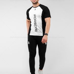 ست تیشرت شلوار مردانه Porsche مدل 18517