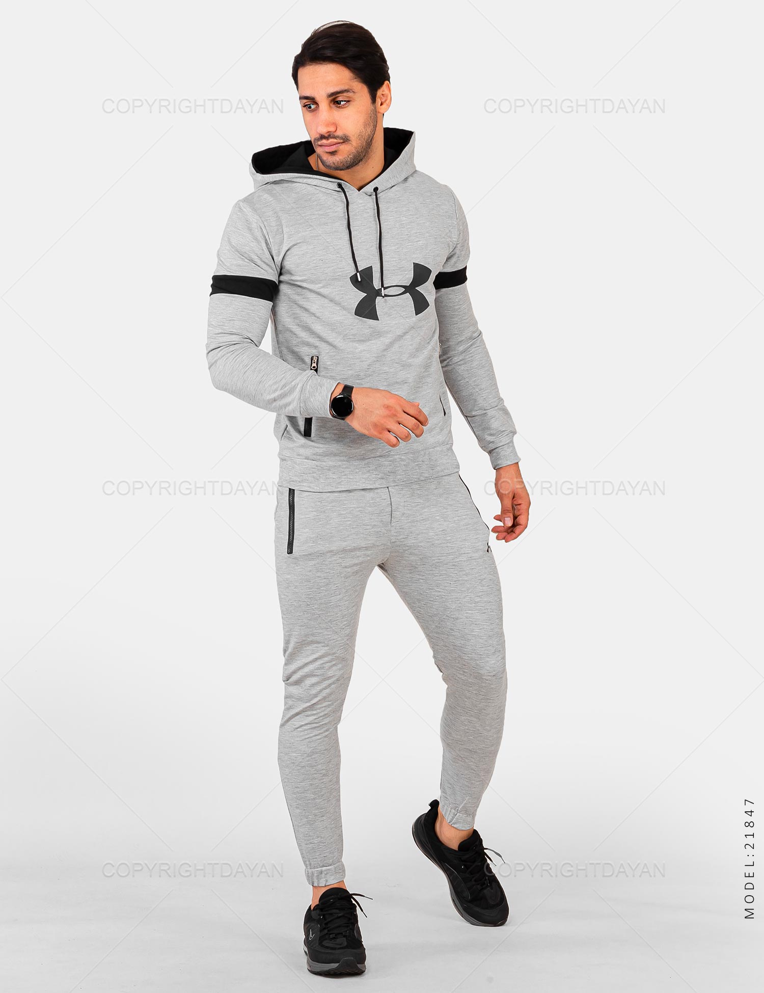 ست سویشرت شلوار مردانه Under Armour مدل 21847