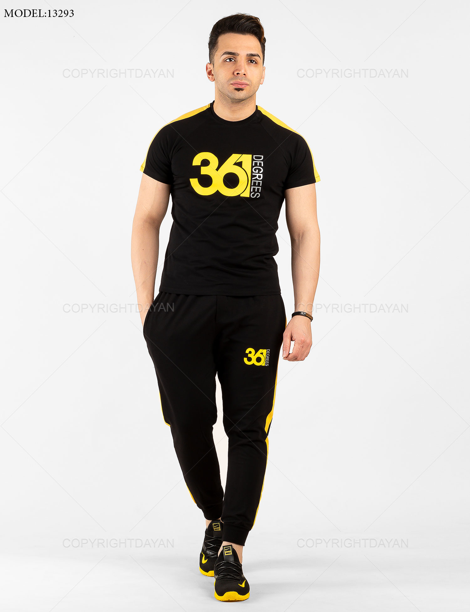 ست تیشرت شلوار مردانه 361 درجه مدل 13293
