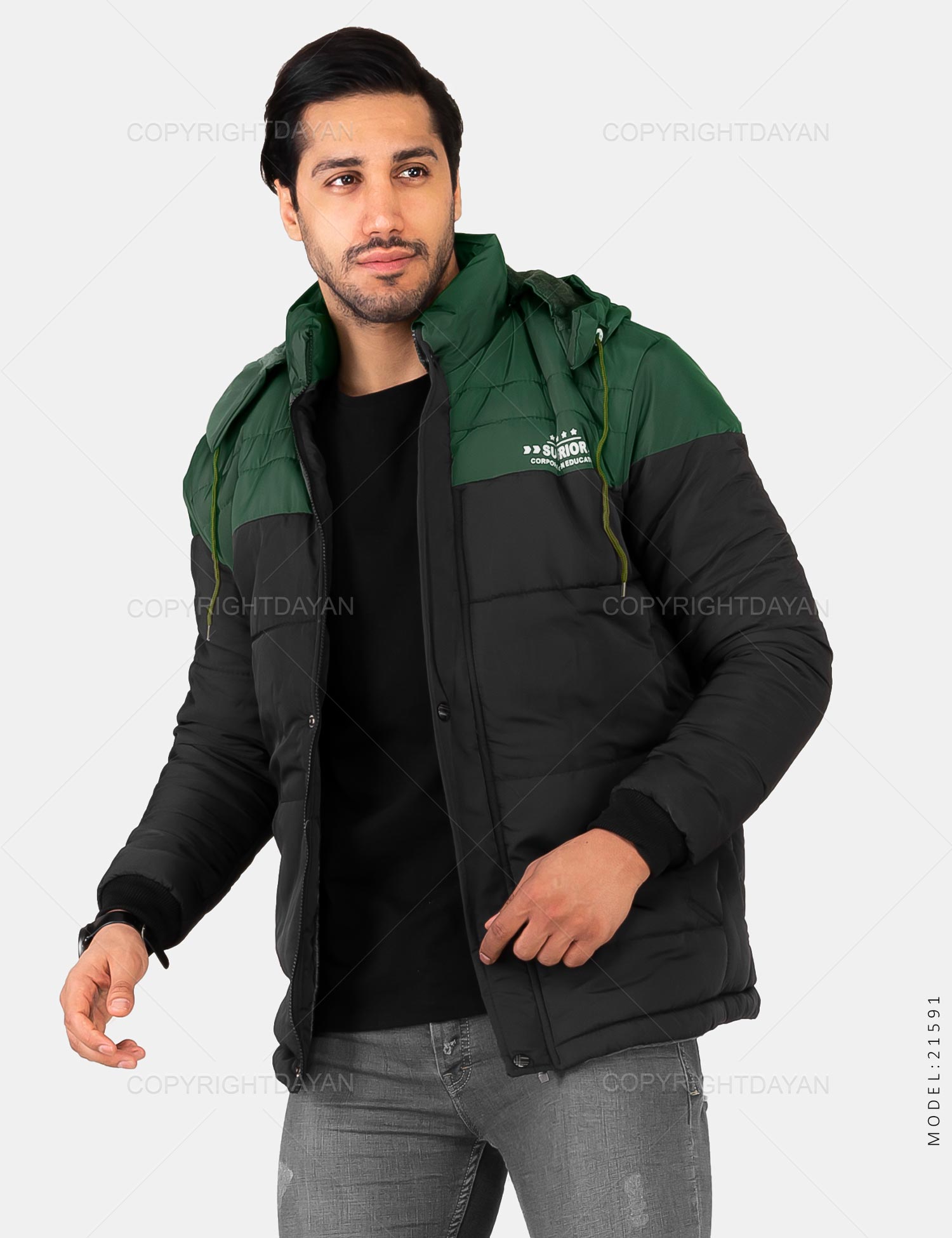 کاپشن مردانه Alvin مدل 21591
