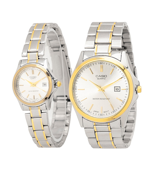 ست ساعت مچی فلزی Casio مدل 42060