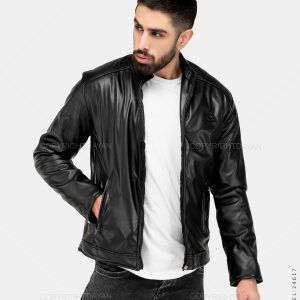 کاپشن چرمی مردانه Imaz مدل 24617