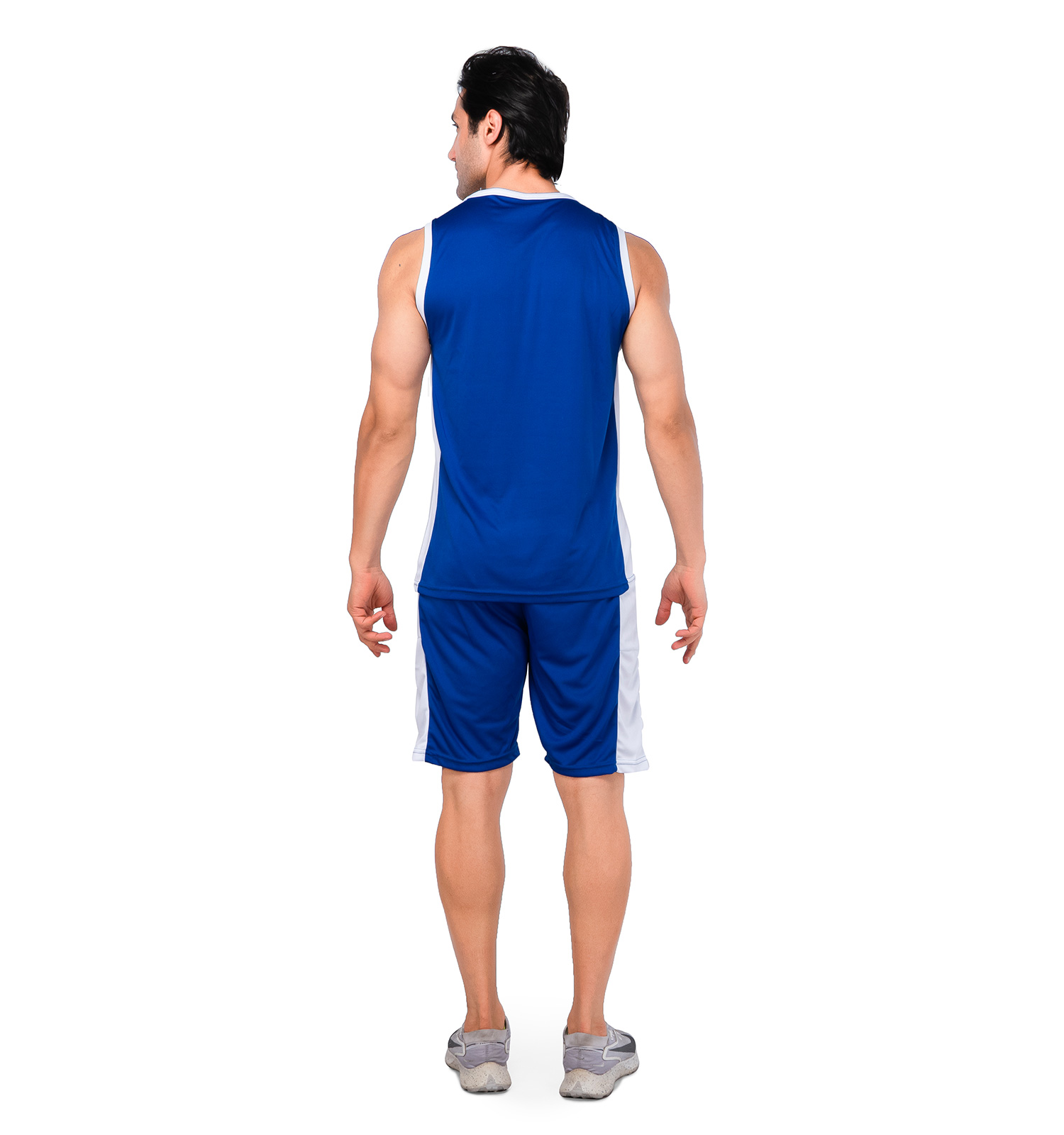 ست مردانه رکابی شلوارک Nike یقه گرد مدل 44778