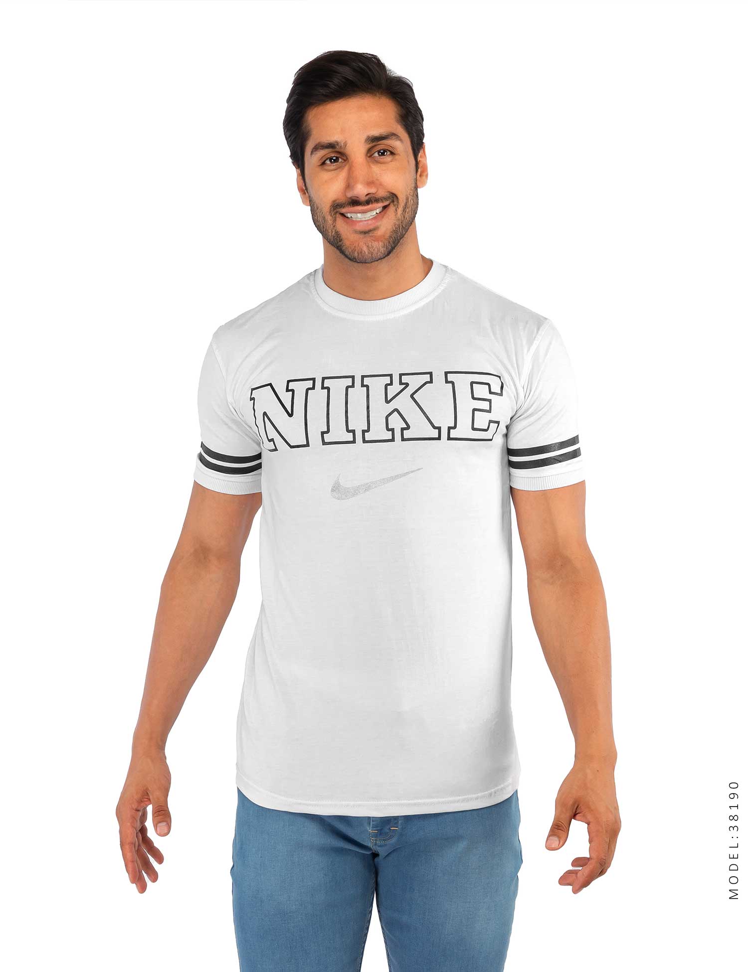 تیشرت مردانه یقه گرد Nike مدل 38190