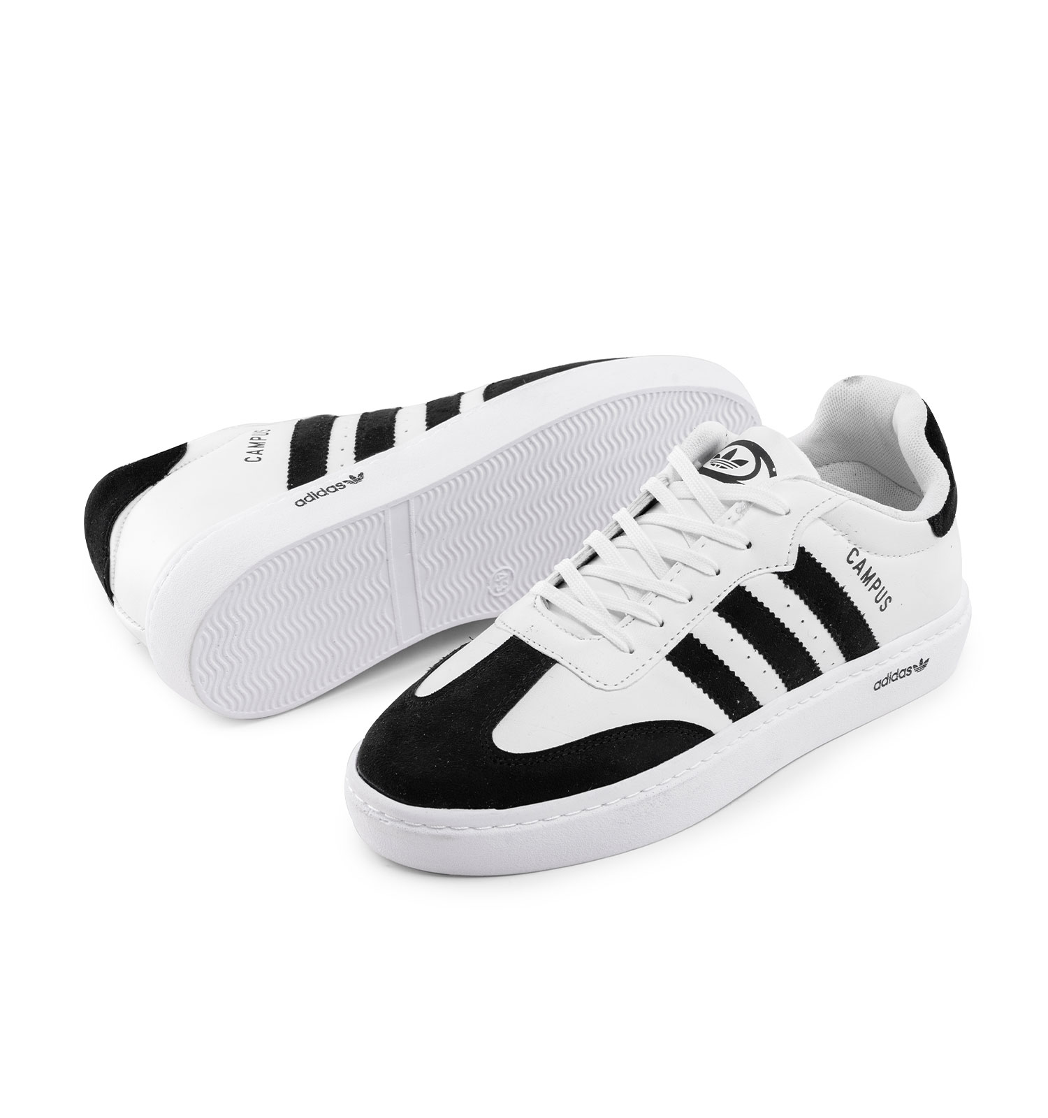 کفش اسپرت Adidas مردانه سفید بندی مدل 41432