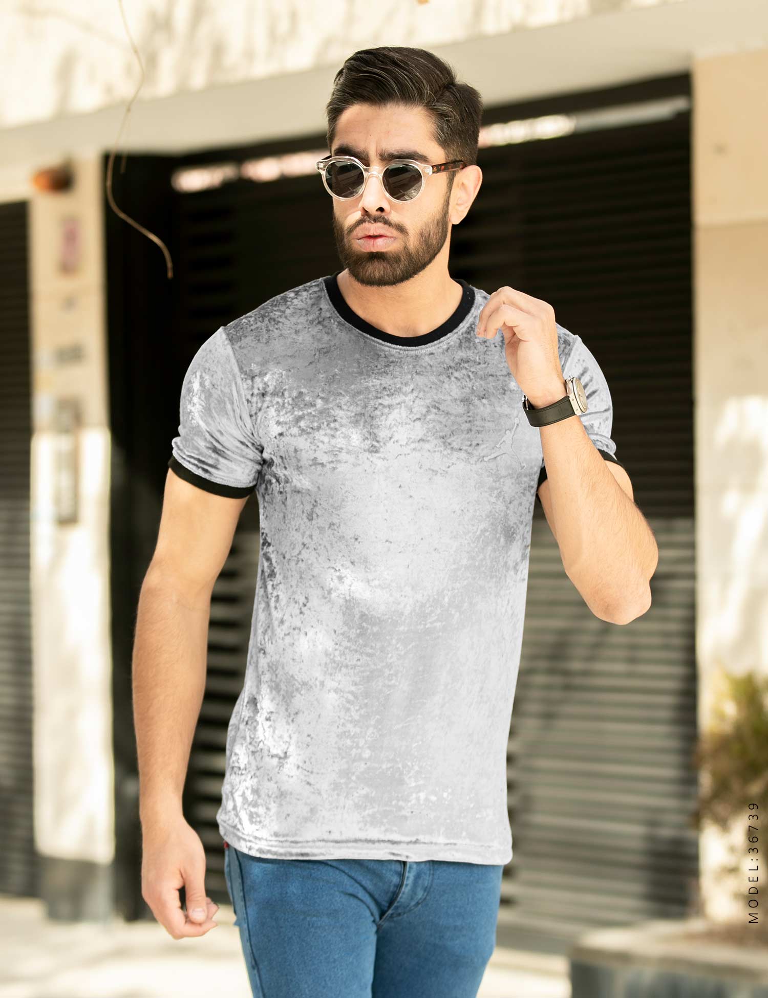 تیشرت مردانه یقه گرد Jordan مدل 36739