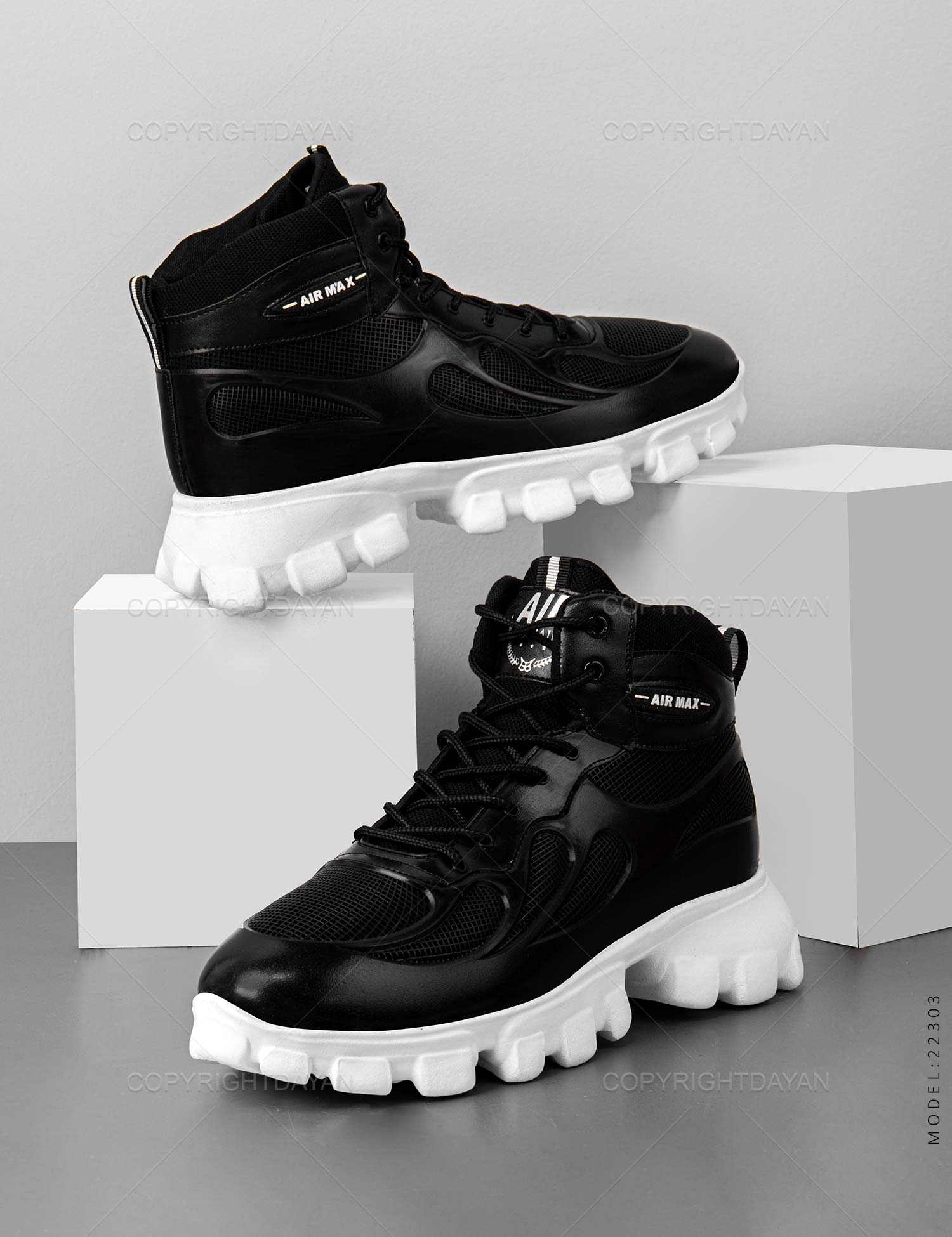 کفش ساقدار مردانه Air Max مدل 22303