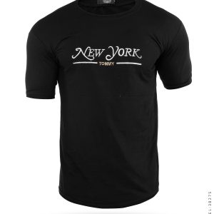 تیشرت مردانه یقه گرد New York مدل 38275