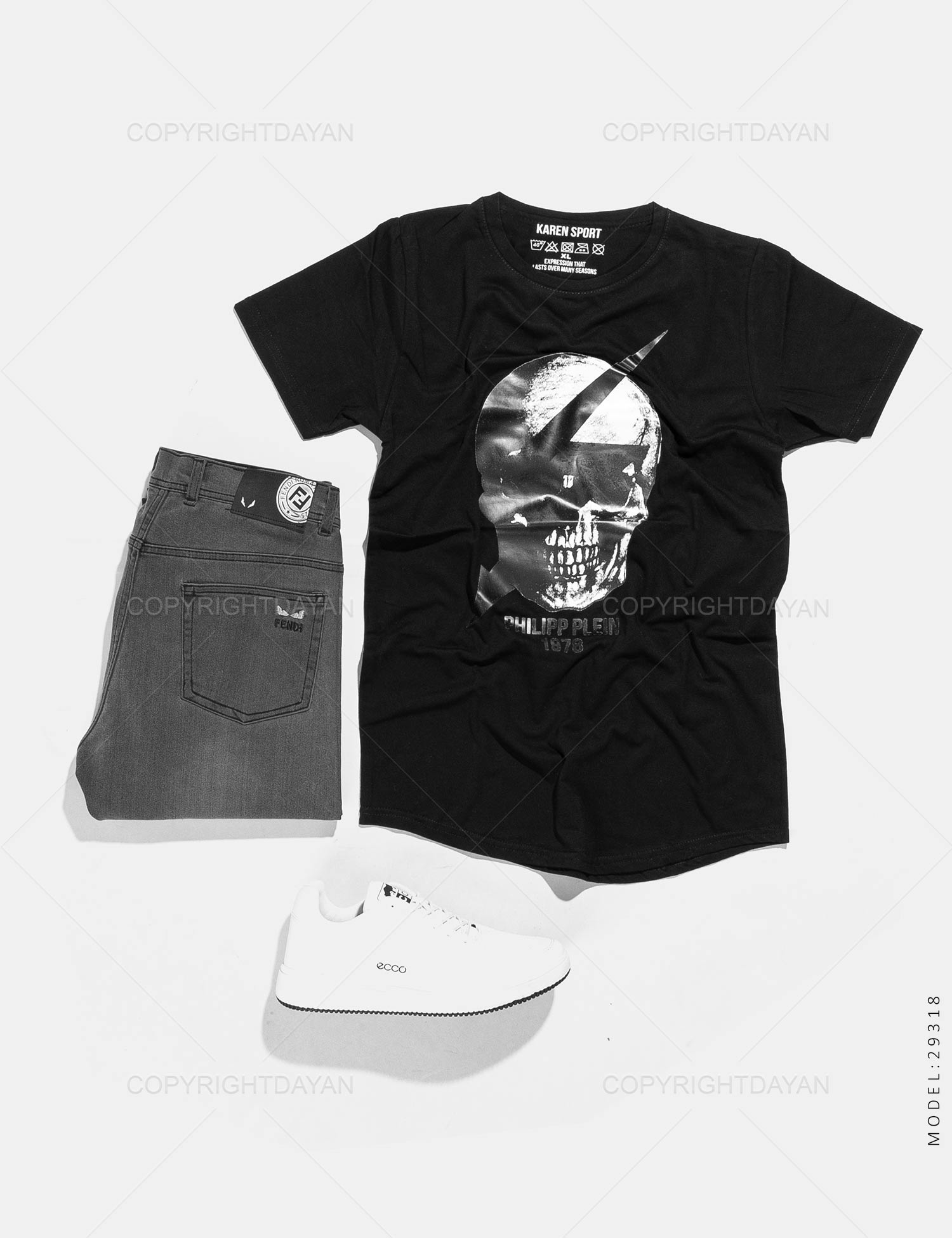تیشرت مردانه Philipp Plein مدل 29318