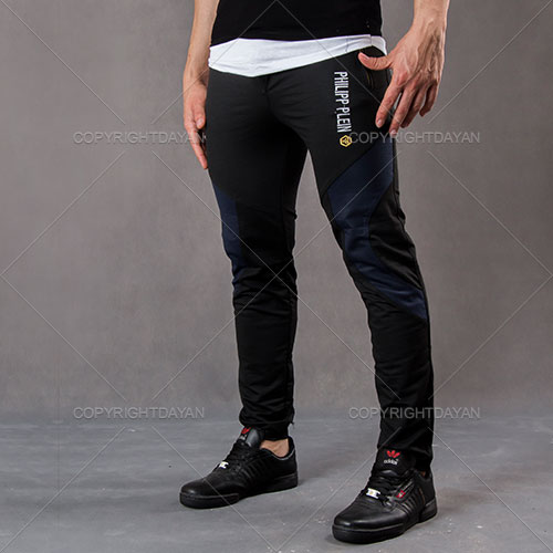 شلوار اسلش مردانه Philipp Plein مدل Teramso (مشکی)