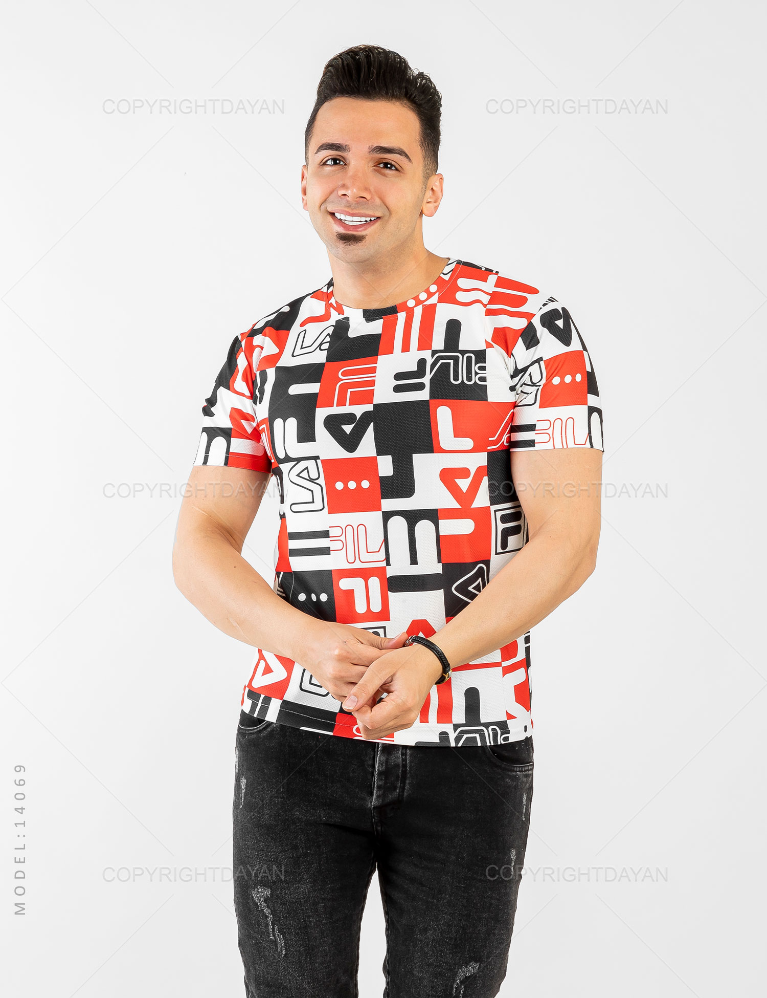 تیشرت مردانه Fila مدل 14069