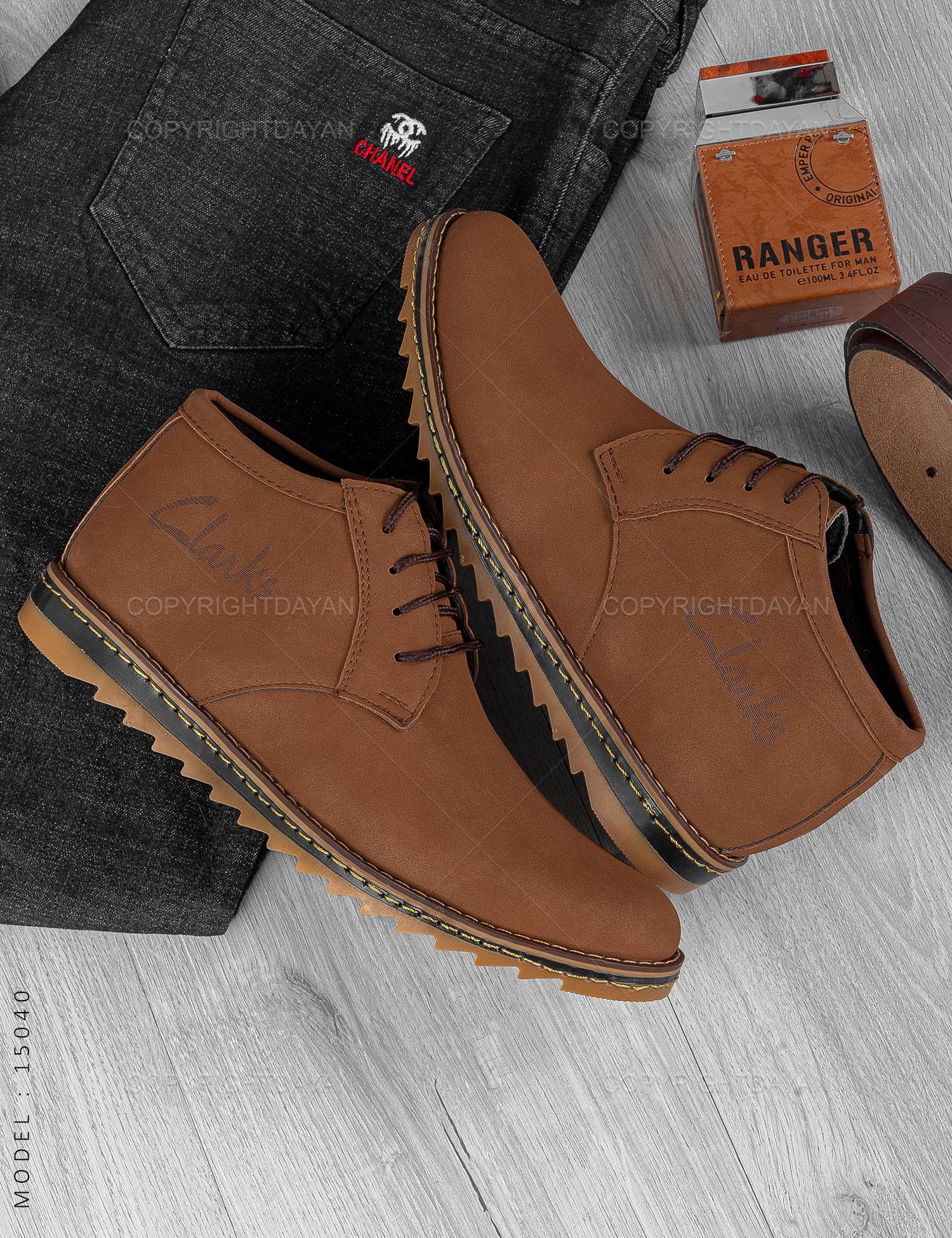 کفش مردانه Clarks مدل 15040