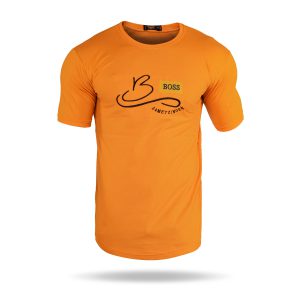 تیشرت مردانه یقه گرد Boss مدل 37966