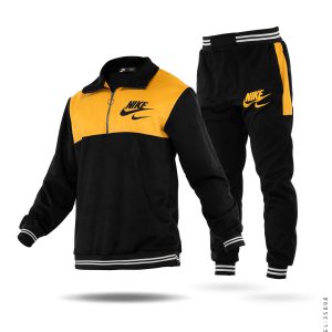 ست سویشرت نیم زیپ شلوار اسپرت Nike مدل 35898