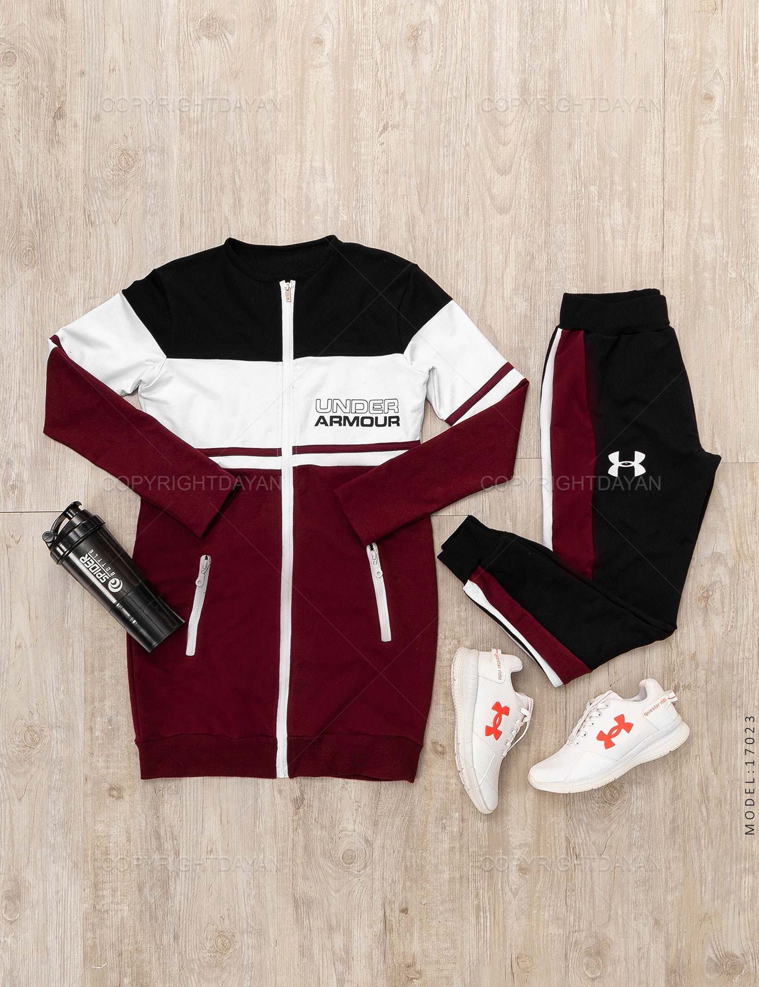 ست مانتو شلوار زنانه Under Armour مدل 17023