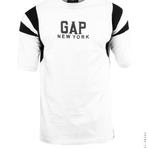 تیشرت مردانه دو رنگ یقه گرد Gap مدل 38103