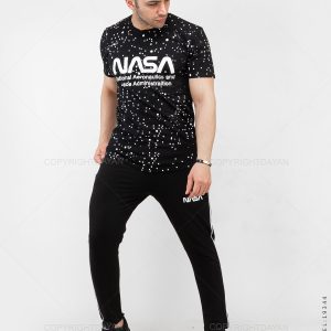 ست تیشرت شلوار مردانه Nasa مدل 19344