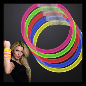 دستبند نورانی طرح GLO