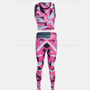 ست نیم تنه شلوار زنانه Pink مدل 12739
