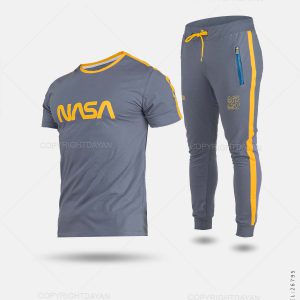 ست تیشرت شلوار مردانه Nasa مدل 26795