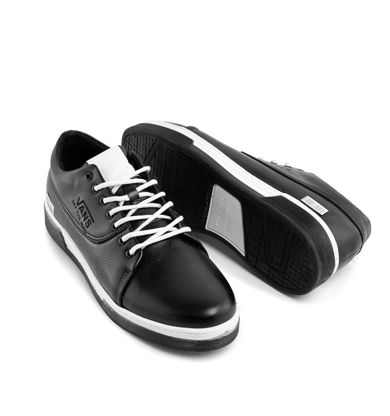 کفش اسپرت Vans مردانه مشکی بندی مدل 43389