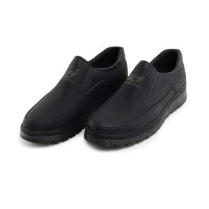 کفش روزمره مردانه Skechers چرم مصنوعی مشکی مدل 44028