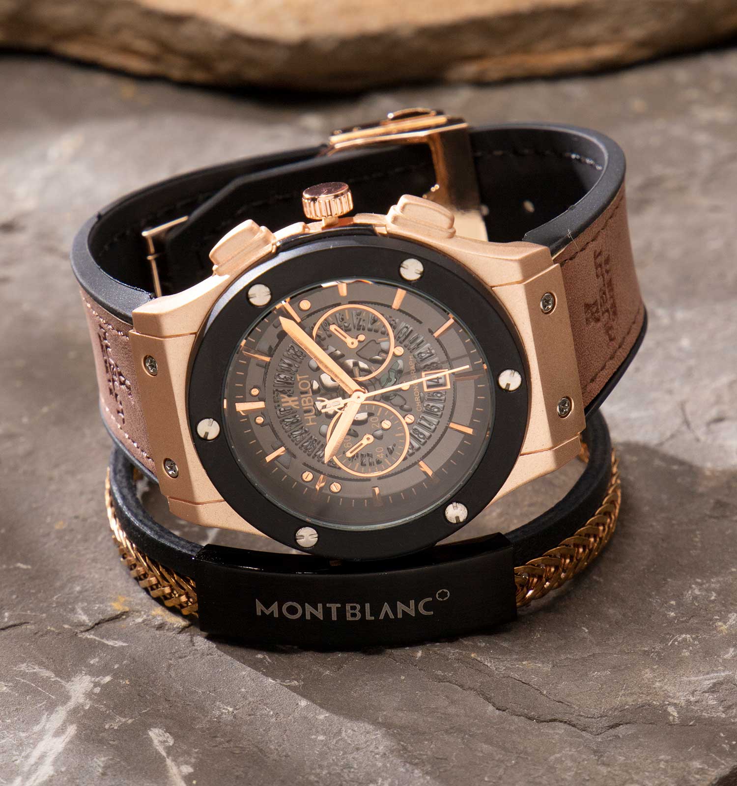 ساعت مچی مردانه عقربه ای Hublot مدل 40384