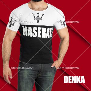 تیشرت Maserati مدل Denka
