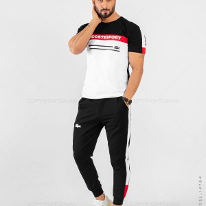 ست تیشرت شلوار مردانه Lacoste مدل 14784