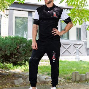 ست پولوشرت شلوار مردانه Jordan مدل H 9312