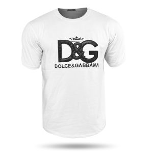 تیشرت مردانه یقه گرد D & G مدل 38288