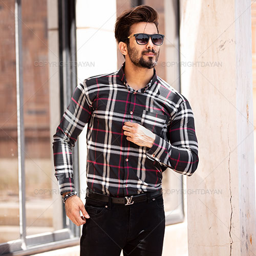پیراهن مردانه Floy مدل T 9606