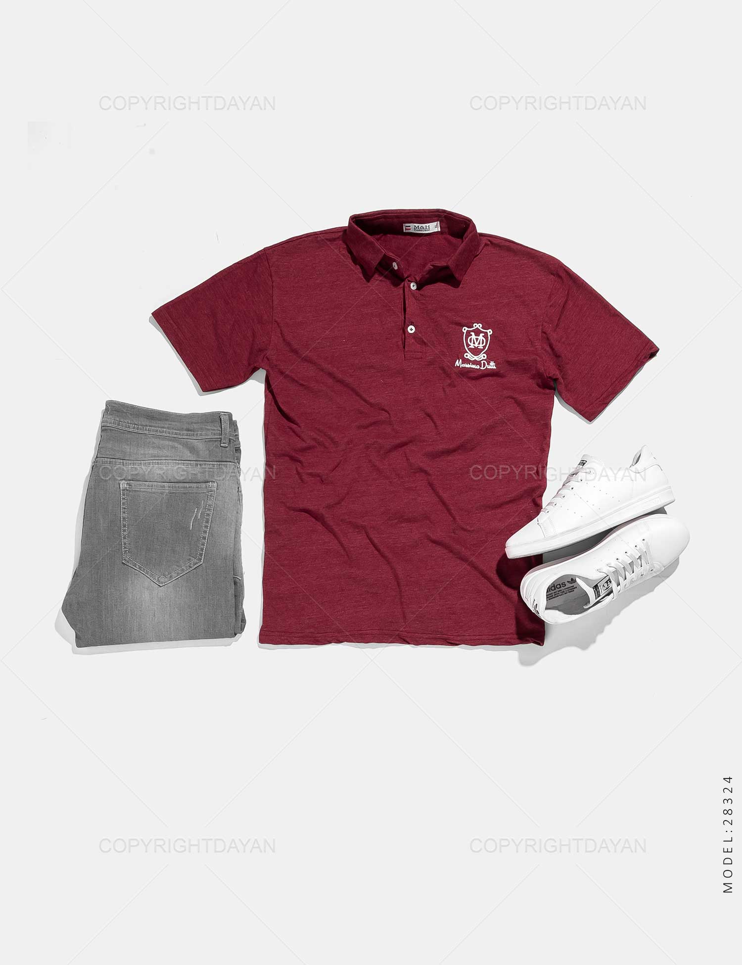 پولوشرت مردانه Massimo Dutti مدل 28324
