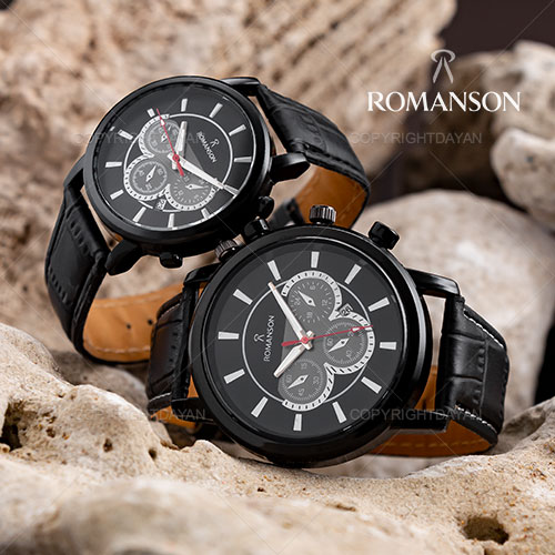 ست ساعت مچی مردانه زنانه Romanson مدل W 9263