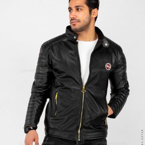 کاپشن چرم مردانه Emery مدل 22719