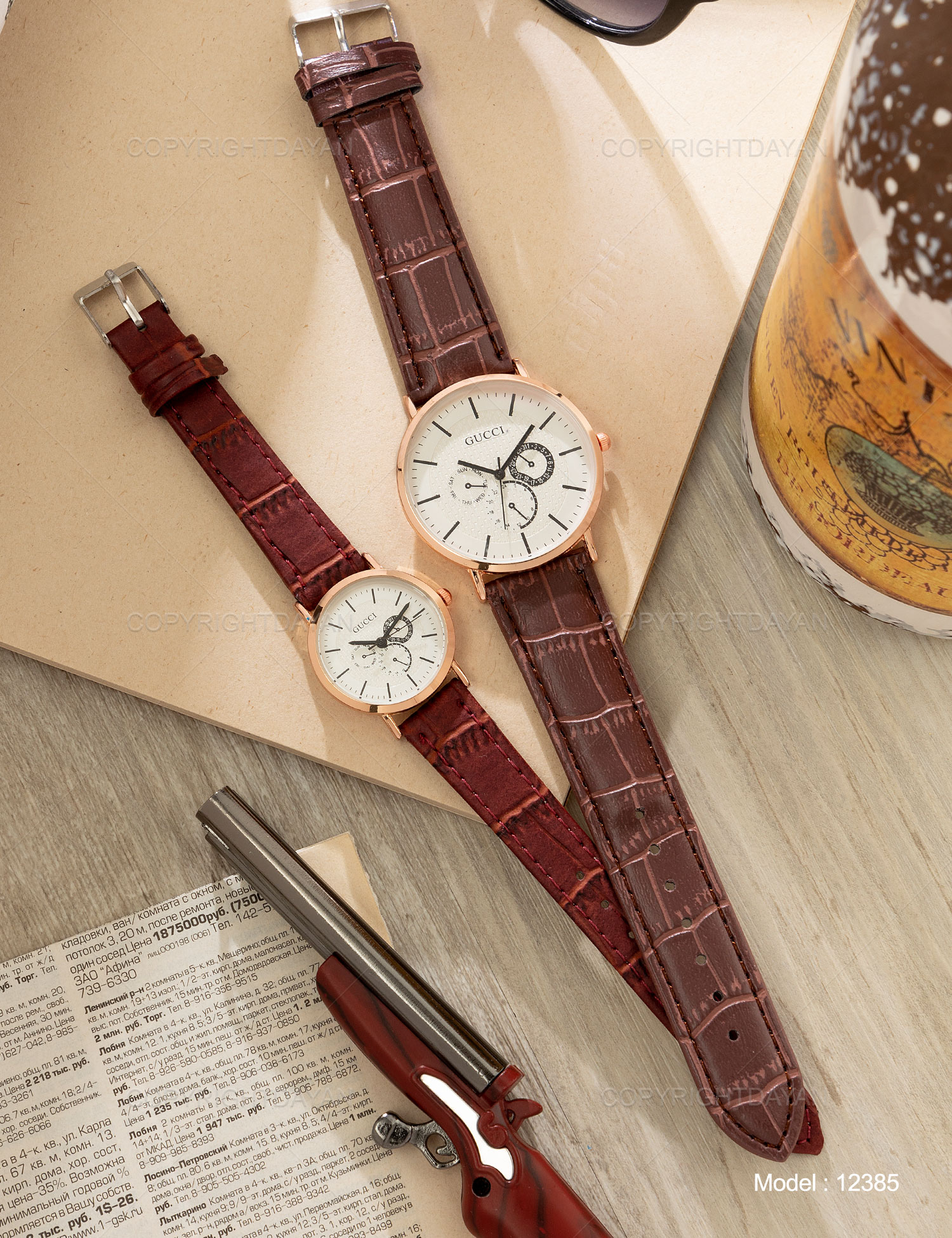 ست ساعت مچی Gucci مدل 12385