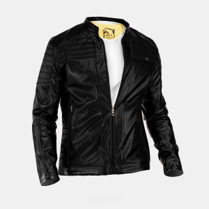 کاپشن چرمی مردانه Chanel مدل 24230