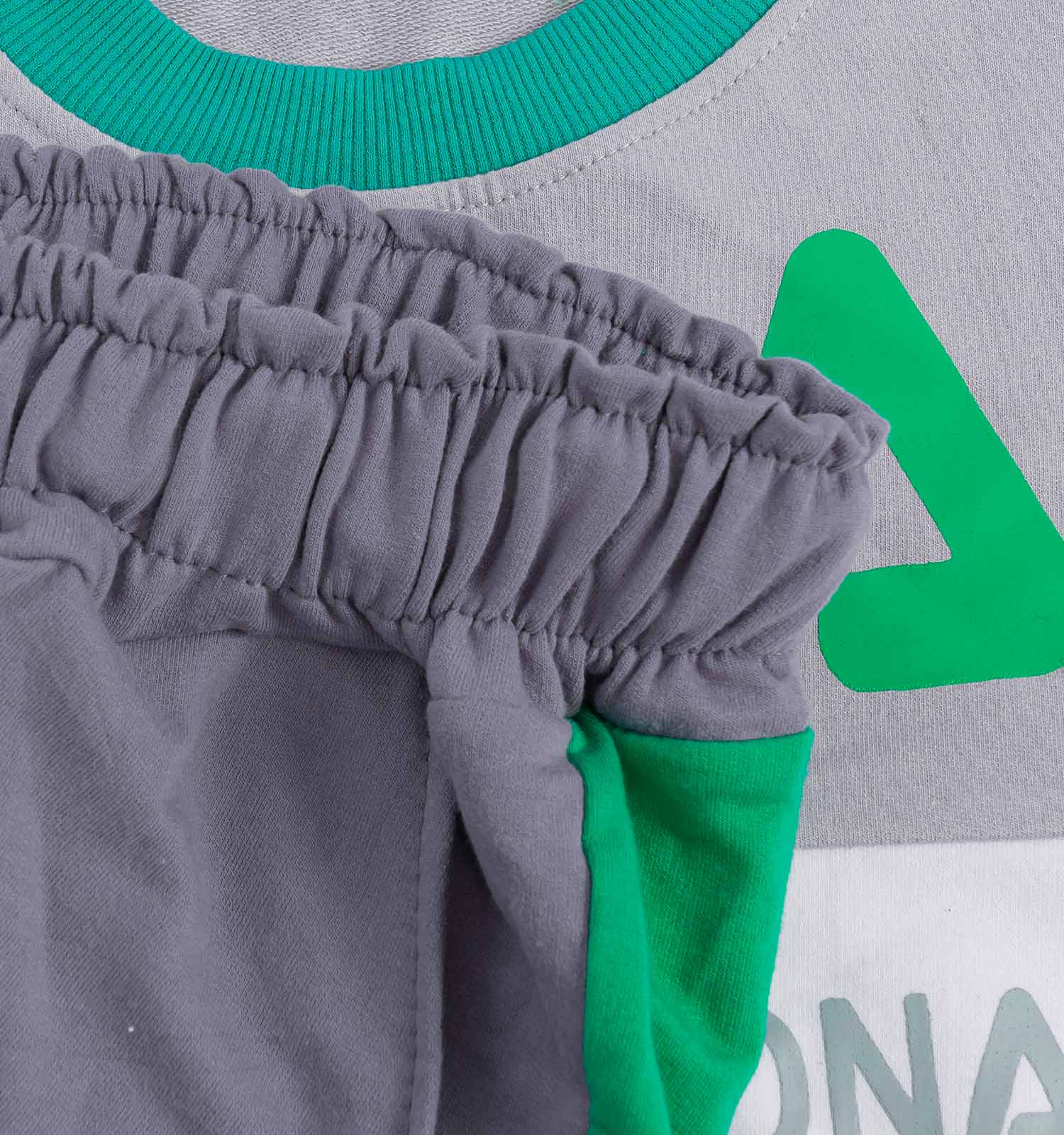ست بلوز شلوار مردانه Fila یقه گرد مدل 41079