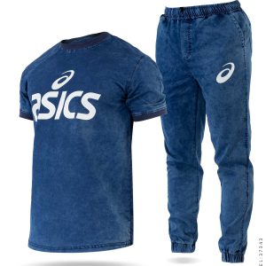 ست تیشرت شلوار اسپرت لی Asics مدل 37343