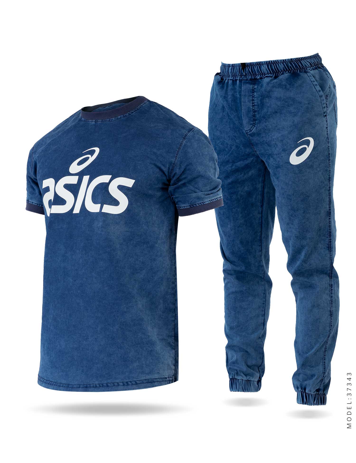 ست تیشرت شلوار اسپرت لی Asics مدل 37343
