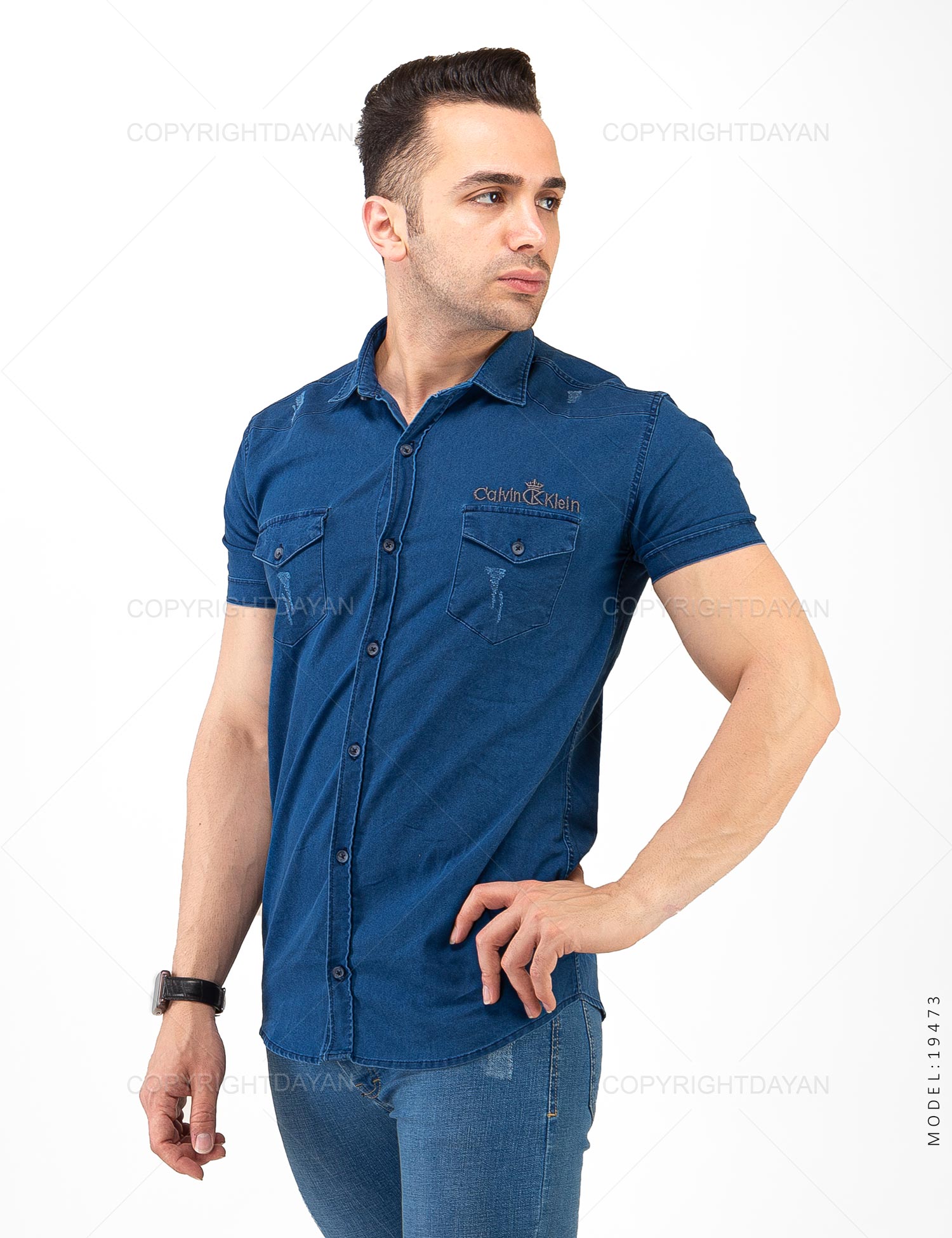 پیراهن مردانه Calvin Klein مدل 19473