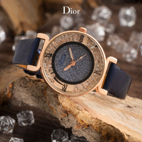ساعت مچی زنانه Dior مدل W 9037 (سرمه ای)