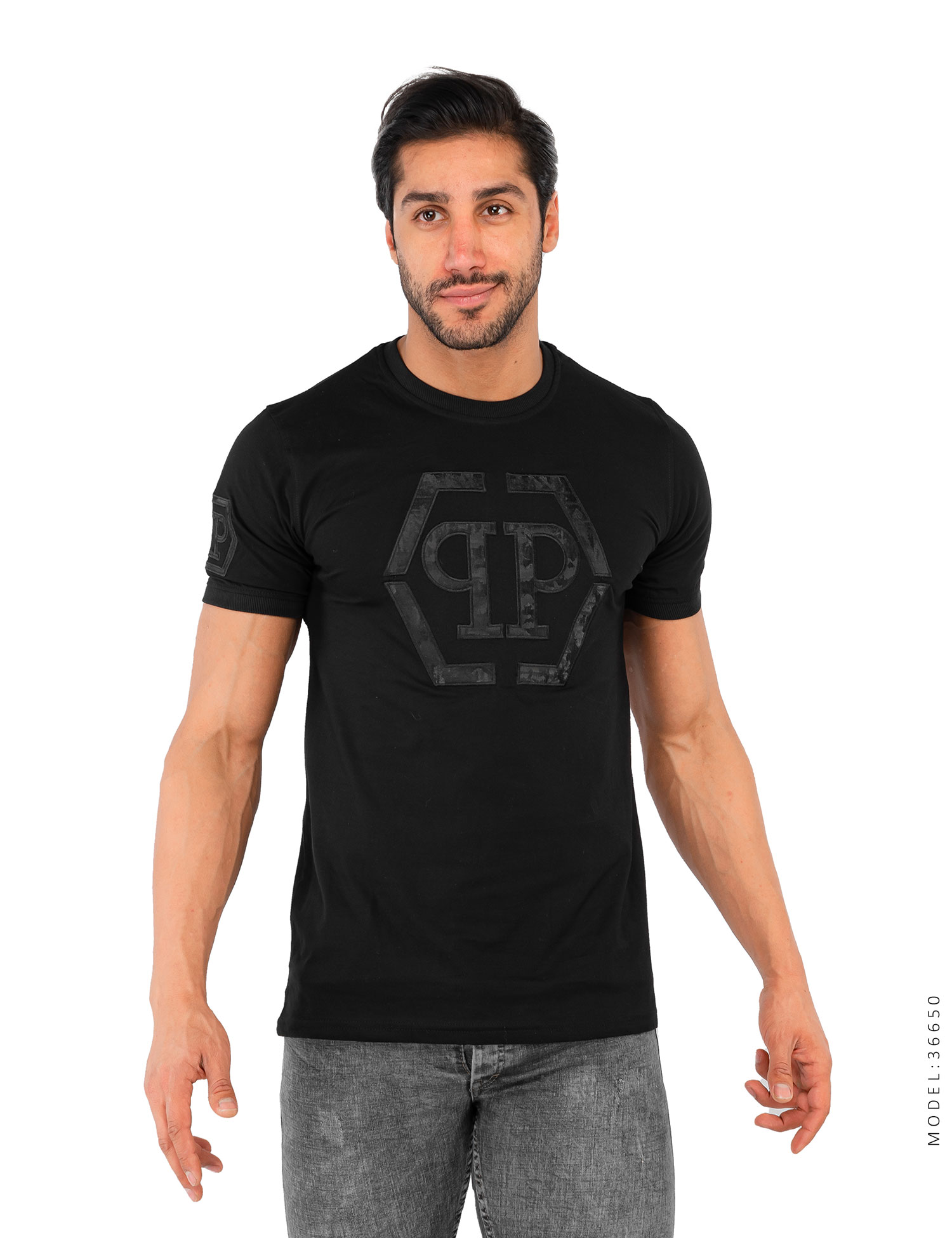 تیشرت اسپرت یقه گرد Philipp plein مدل 36650