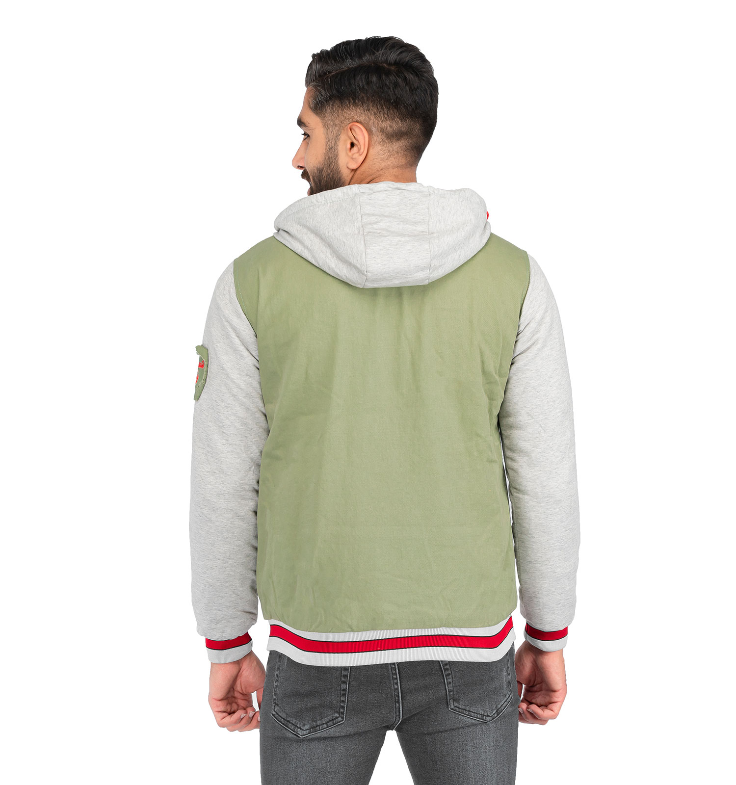 کاپشن کتان مردانه اسپرت Alma مدل 39875
