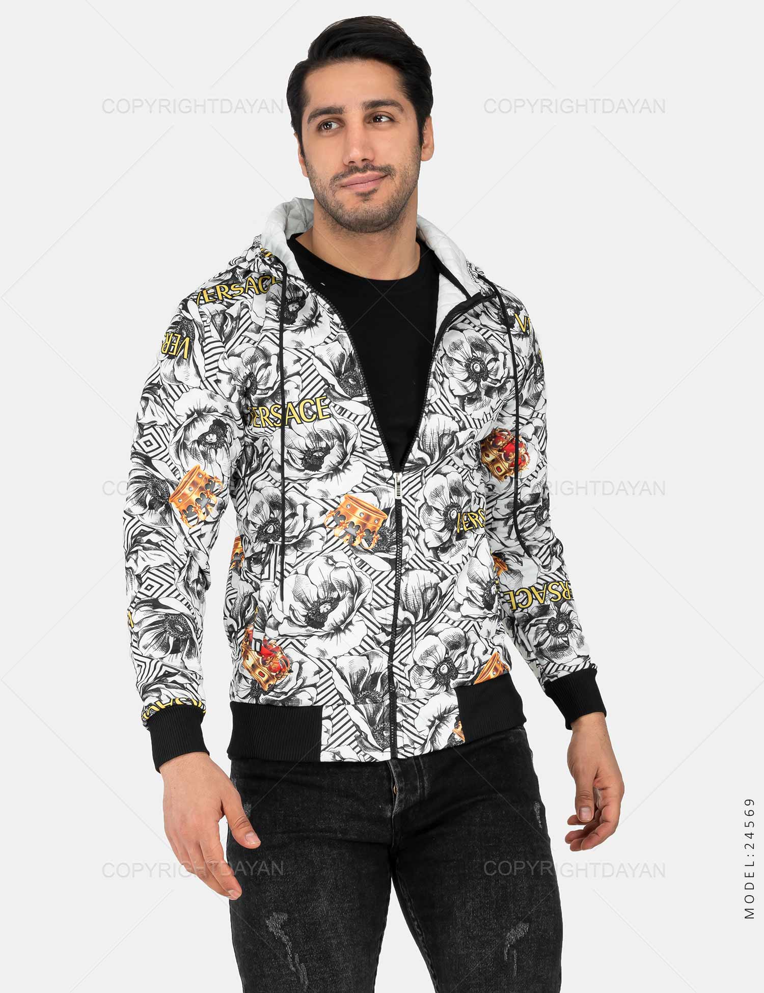 سویشرت مردانه Versace مدل 24569