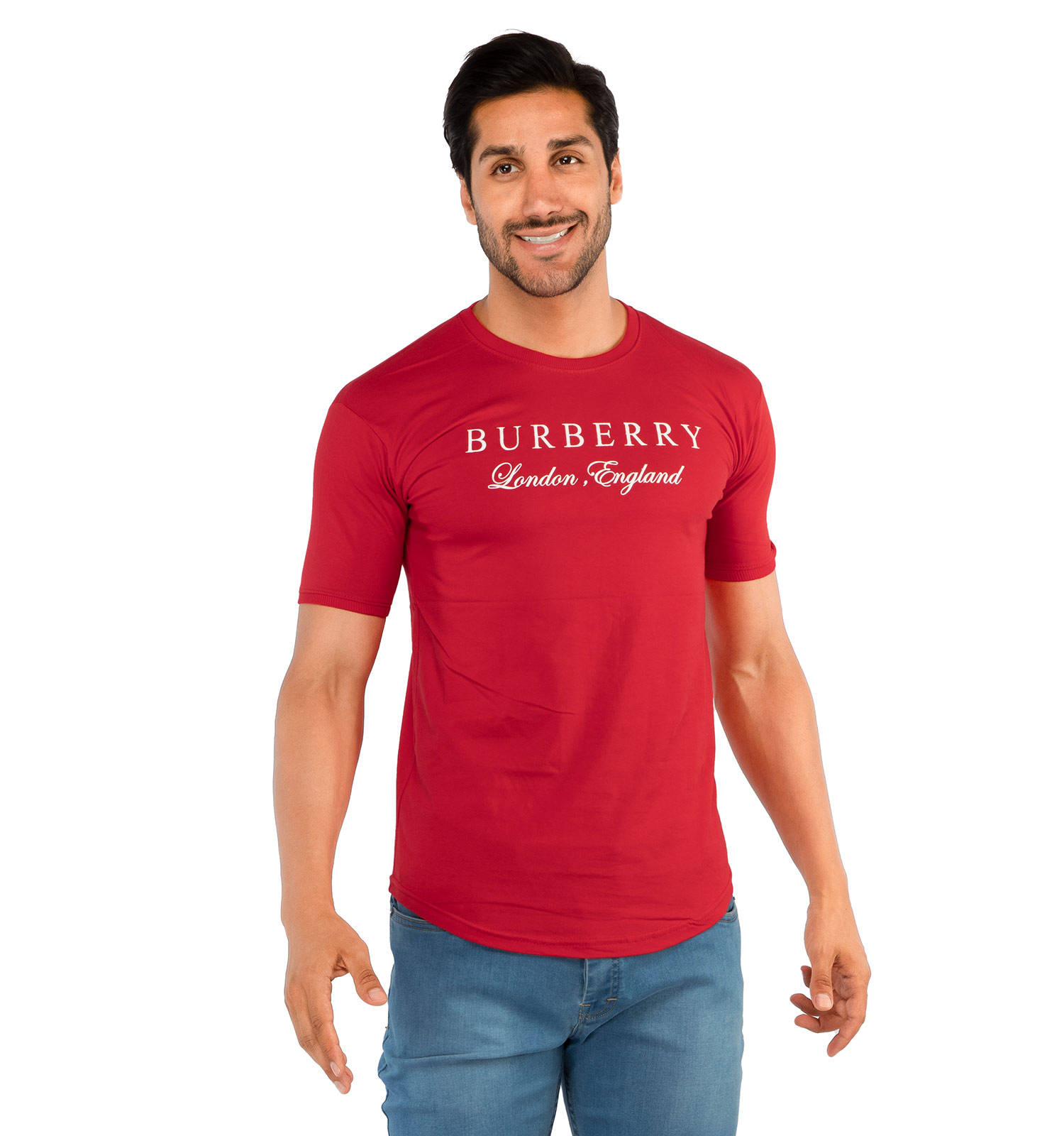 تیشرت مردانه یقه گرد Burberry مدل 38198
