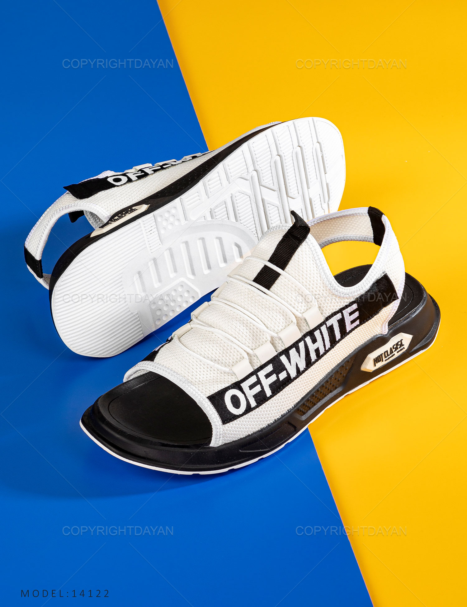 صندل Off – White مدل 14122