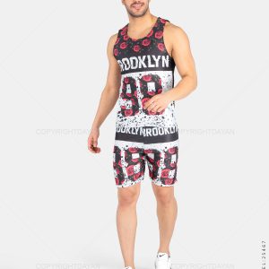 ست رکابی شلوارک مردانه Brooklyn مدل 25467