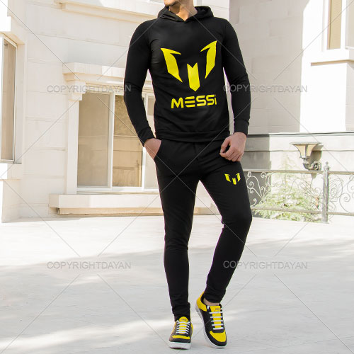 ست سویشرت شلوار Messi (زرد)